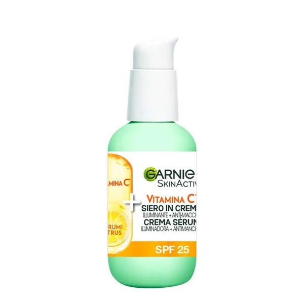 GARNIER SKIN ACTIVE SIERO IN CREMA ILLUMINANTE VITAMINA C 50 ML - BIBA-RICAMBI