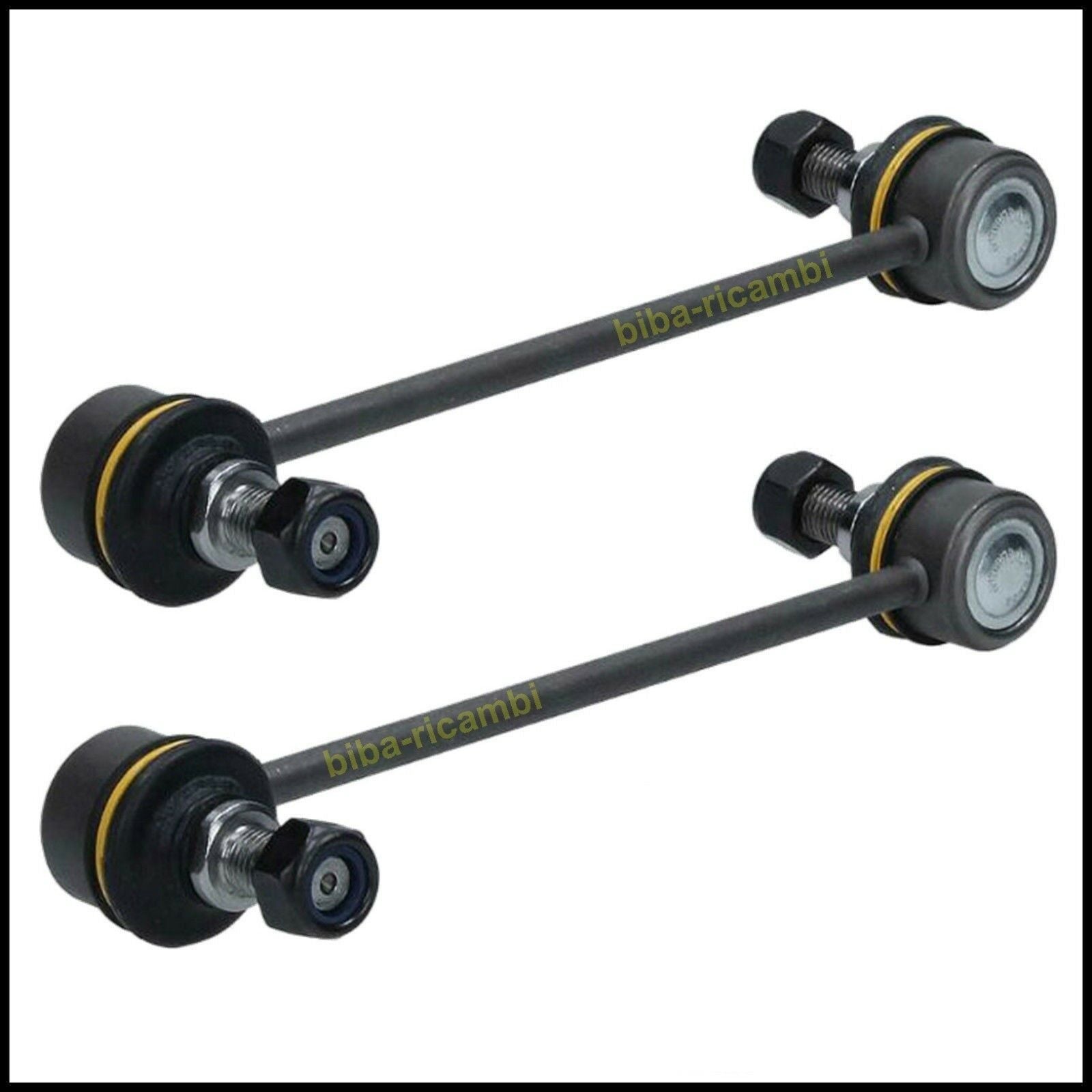 Coppia Tiranti Biellette Barra Stabilizzatrice Rinforzati Anteriori Per Opel AGILA B (H08) dal 2008-2014 BIBA-RICAMBI