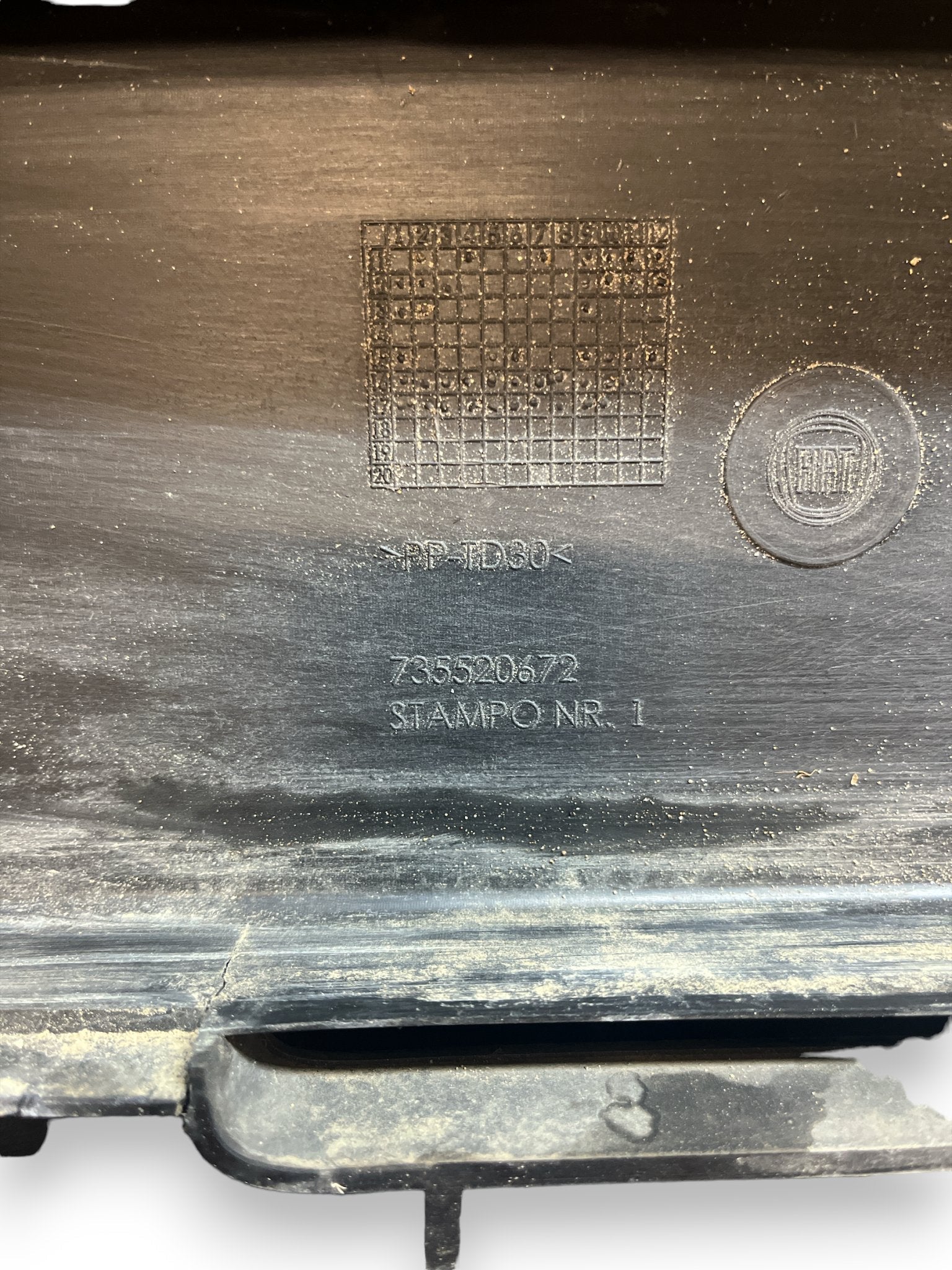 Griglia Paraurti Anteriore Fiat Panda ( 319 - 2018 ) cod : 735520672