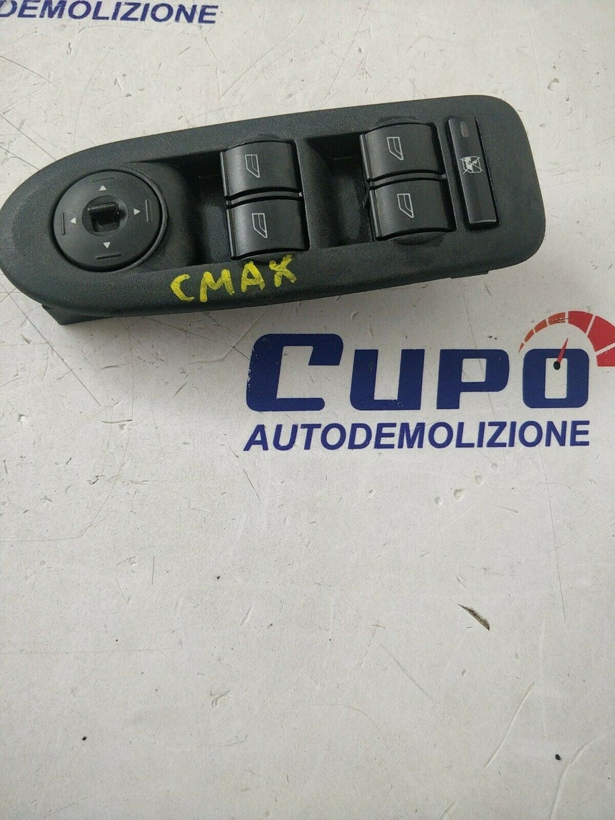 GRUPPO COMANDI ALZACRISTALLI 4 TASTI FORD FOCUS C-MAX Anteriore sx 7M5T14A132AA - BIBA-RICAMBI