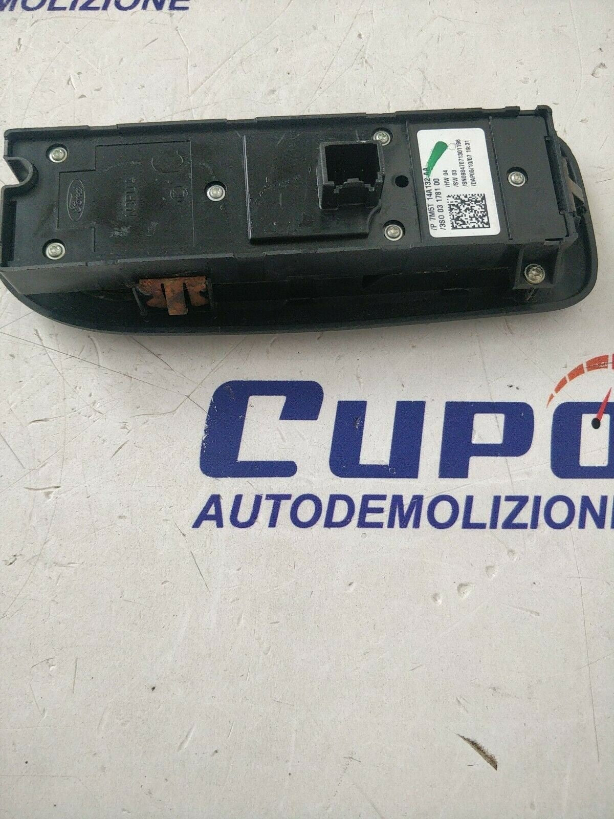 GRUPPO COMANDI ALZACRISTALLI 4 TASTI FORD FOCUS C-MAX Anteriore sx 7M5T14A132AA - BIBA-RICAMBI
