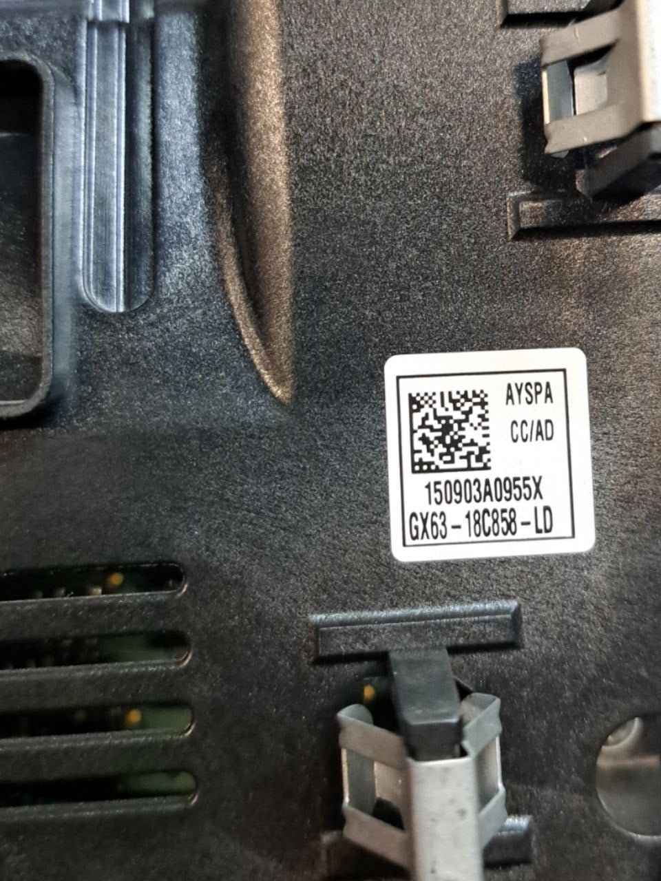 Gruppo Comandi Clima automatico + pulsante start & stop +interruttore luci di emergenza Jaguar XF 2.0 Diesel (2015>) COD:GX63-18C858-LD