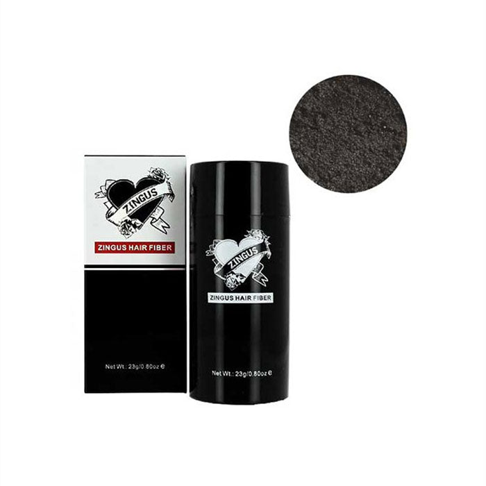 ZINGUS HAIR FIBER DARK BROWN 23 G - BIBA-RICAMBI