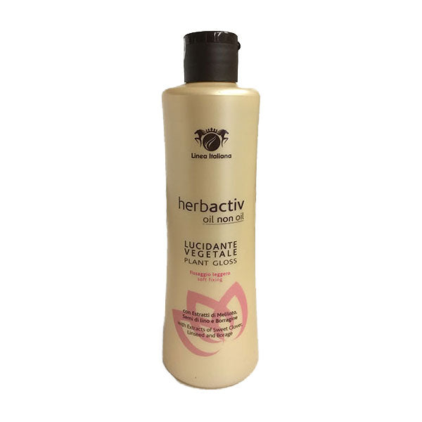 HERBACTIV OIL NON OIL LUCIDANTE VEGETALE FISSAGGIO LEGGER 250 ML - BIBA-RICAMBI