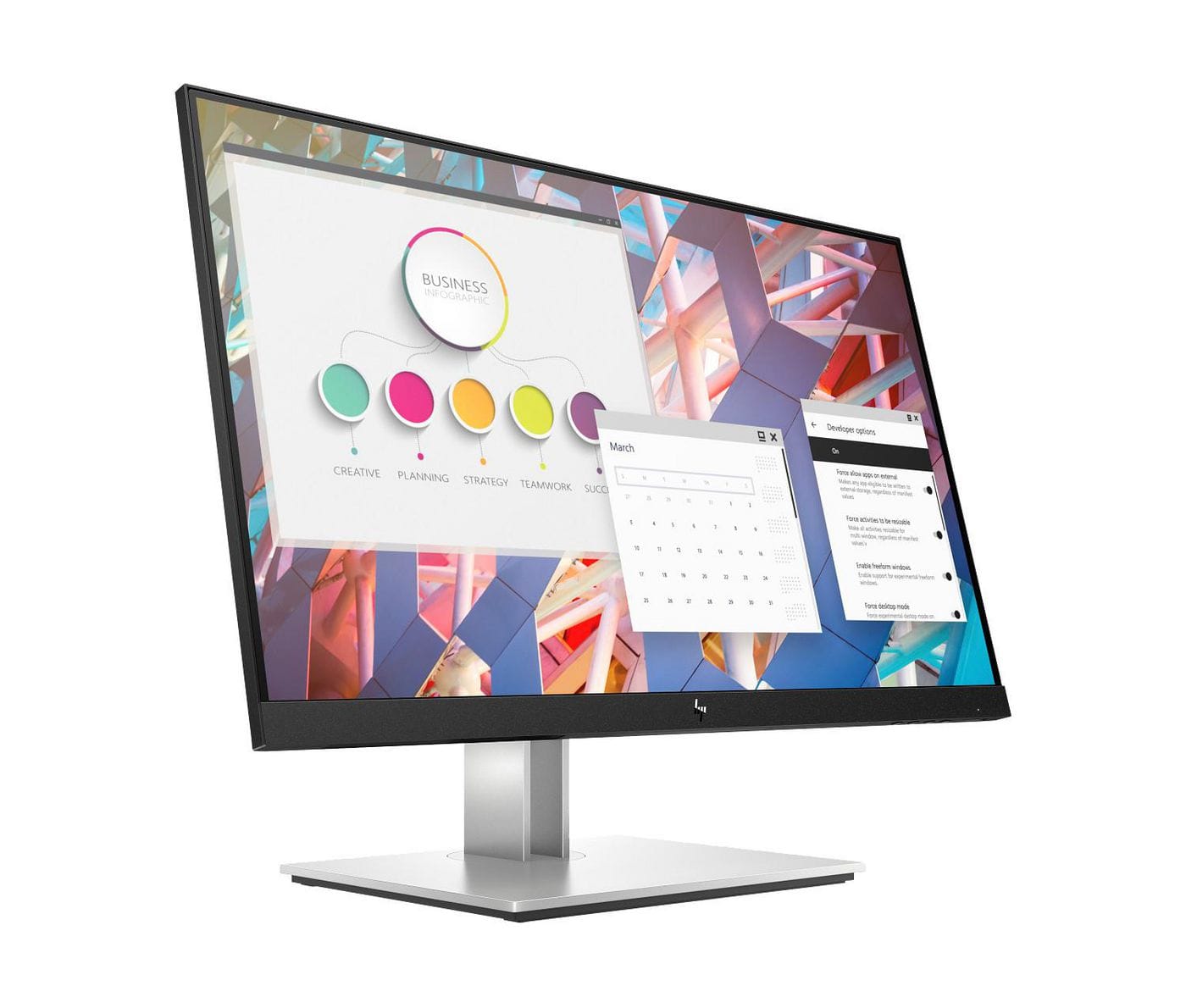 HP E24 G4, LED 23.8" FHD, HDMI (A) - BIBA-RICAMBI