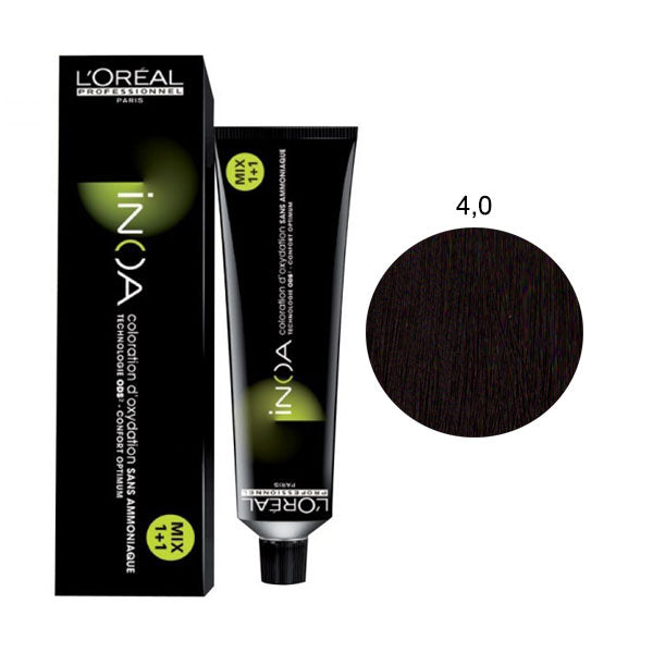 L'OREAL PROFESSIONNEL INOA CASTANO 4 - BIBA-RICAMBI