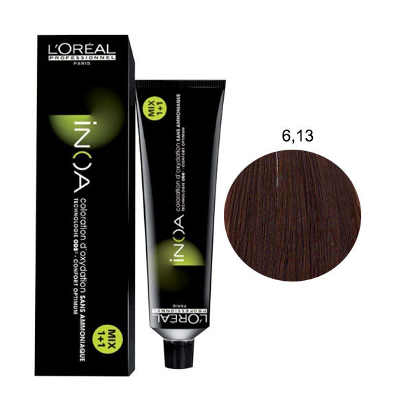 L'OREAL PROFESSIONNEL INOA BIONDO SCURO BEIGE CENERE 6,13