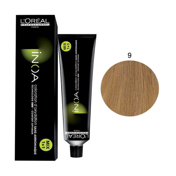 L'OREAL PROFESSIONNEL INOA BIONDO CHIARISSIMO 9 - BIBA-RICAMBI
