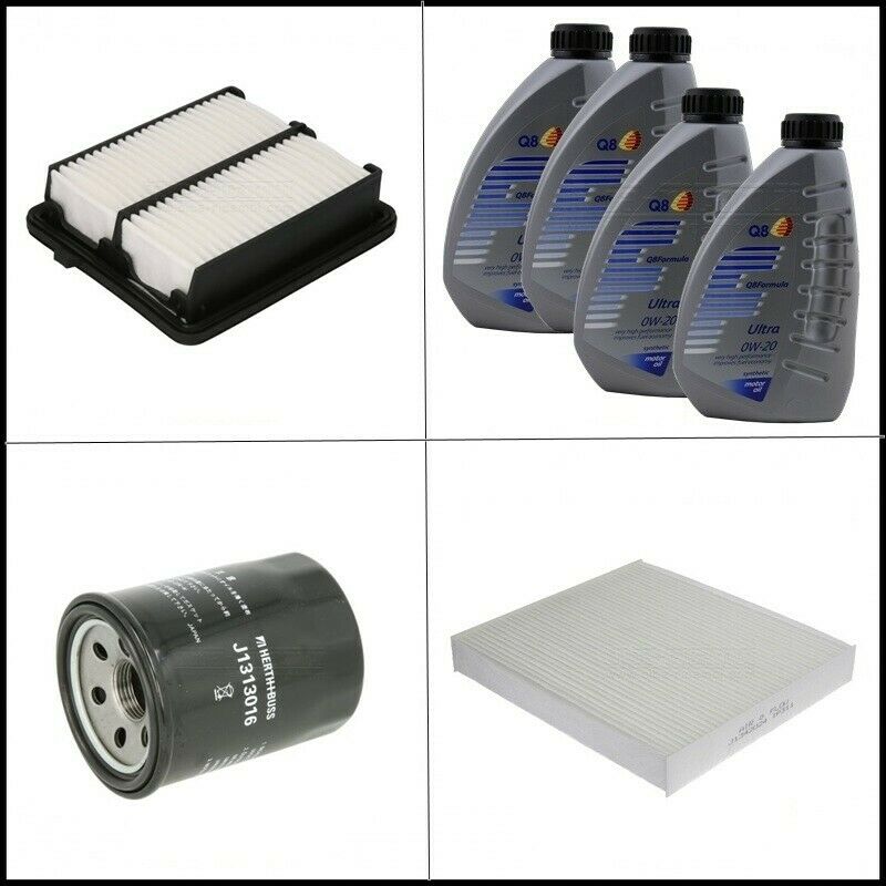 Kit Tagliando Olio | Filtri Per Honda Insight Hybrid 1.300 65kw/88cv dal 2009&gt; BIBA-RICAMBI