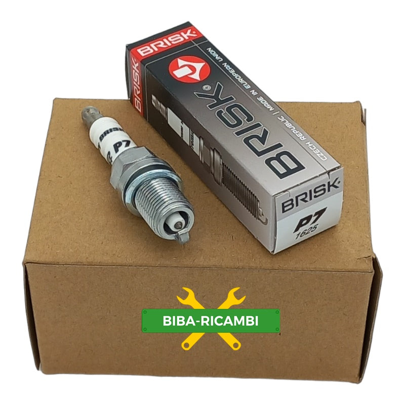 Candela Brisk Iridium Compatibile Per Fiat Brava 1.4 66KW | Motore. 182A6.000 BIBA-RICAMBI