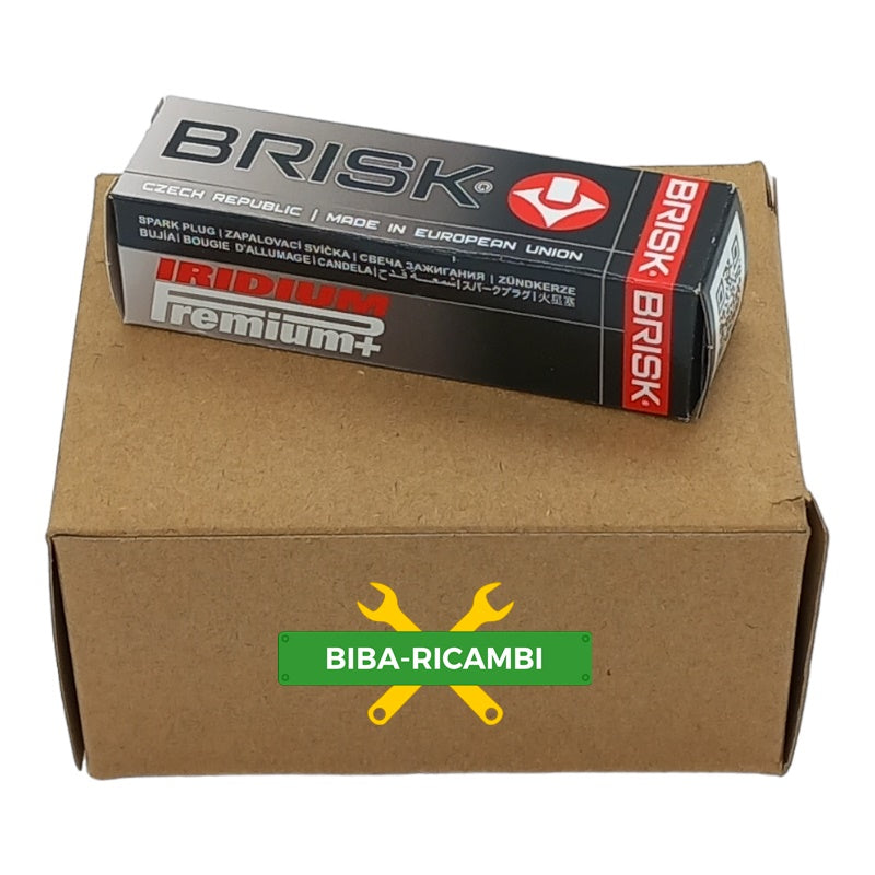 Candela Brisk Iridium Compatibile Per Fiat Brava 1.4 66KW | Motore. 182A6.000 BIBA-RICAMBI