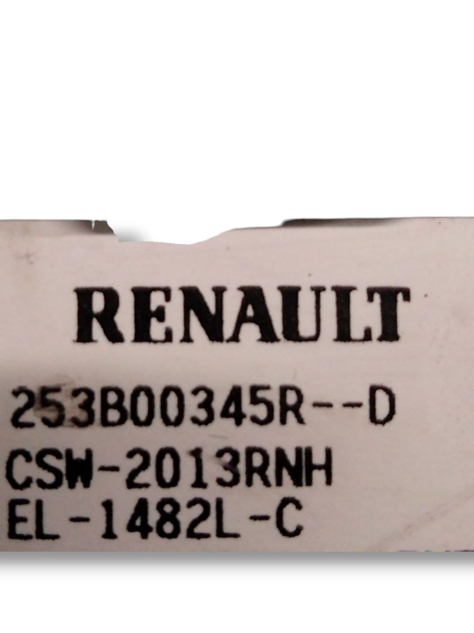Joystic Computer di bordo Renault Megane III ( 2008-2016 ) cod.253B00345R-D