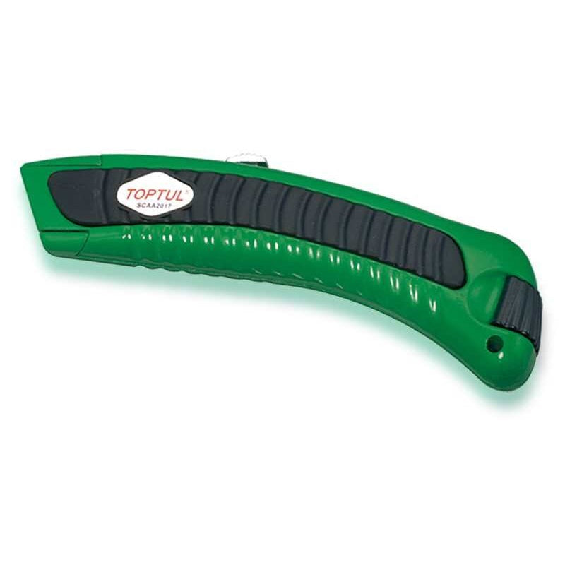 Cutter Con Lama Retrattile Lunghezza 165 mm | Marca Toptul BIBA-RICAMBI