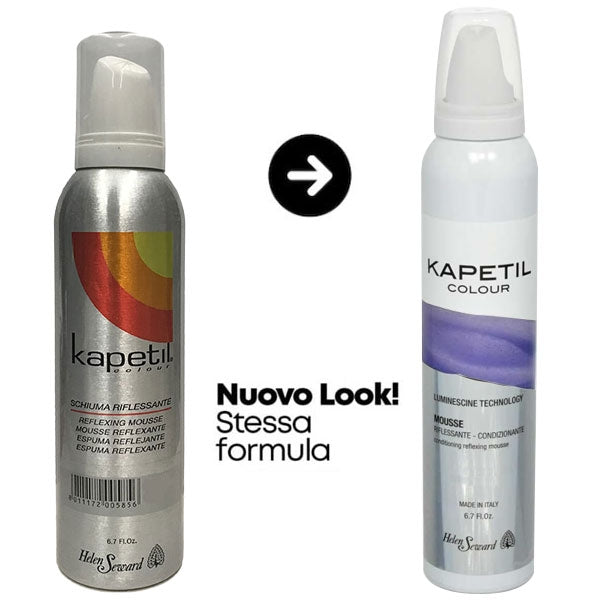 KAPETIL SCHIUMA RIFLESSANTE ARGENTO 200 ML - BIBA-RICAMBI