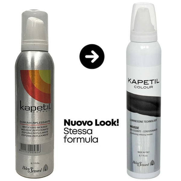 KAPETIL SCHIUMA RIFLESSANTE NERO 200 ML - BIBA-RICAMBI