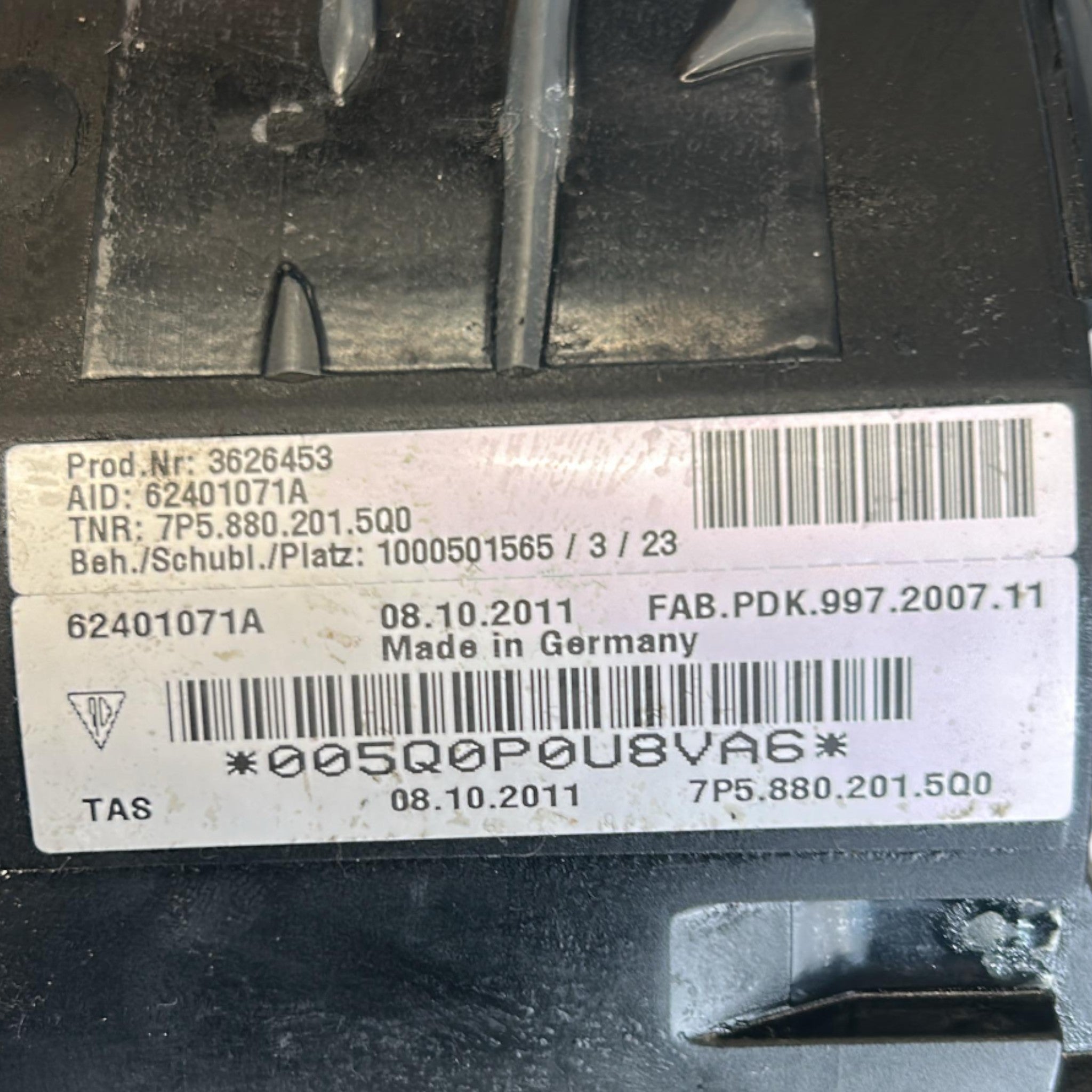 Kit AirBag Porsche Cayenne (92A) (2010 > 2017)