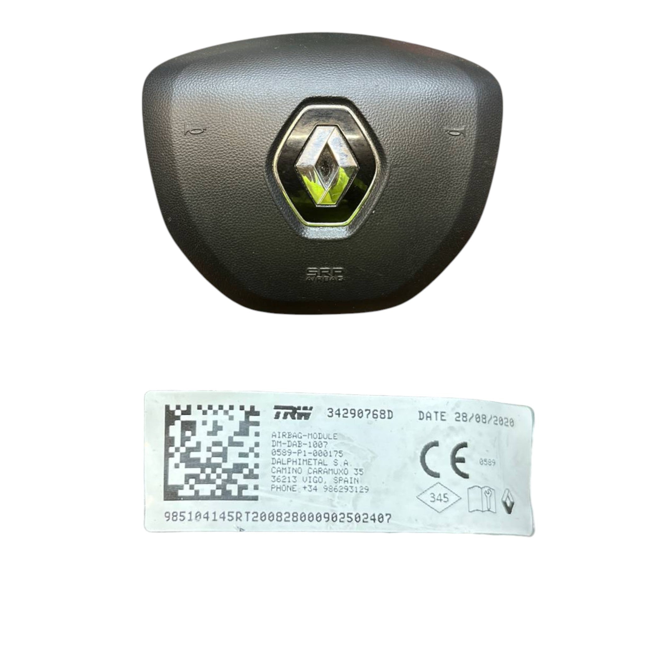 Kit Airbag Renault Master III Restyling (2019->) cod 34290768d