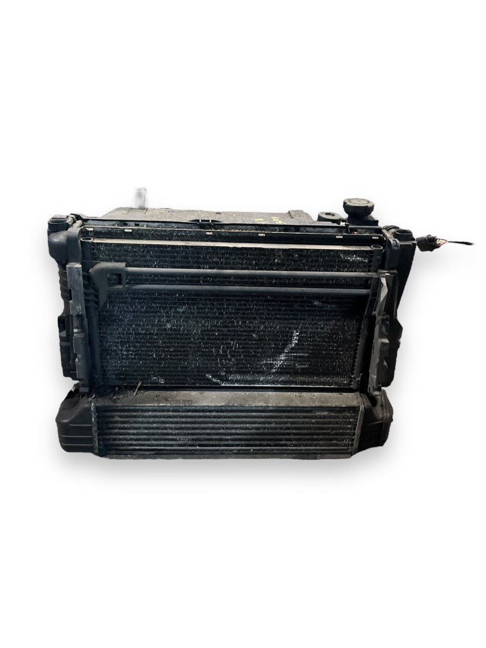kit radiatore con elettro ventola + intercooler Bmw E46 2.0 diesel (1998-2005)