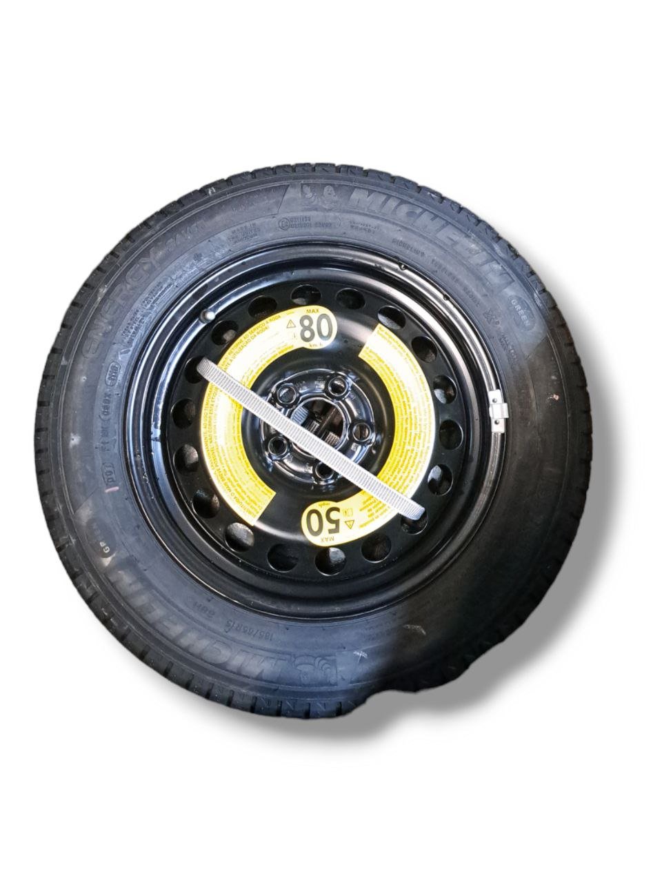 Kit Ruota / Ruotino di scorta pneumatico Volkswagen Polo 185/65 R15 (2021) originale