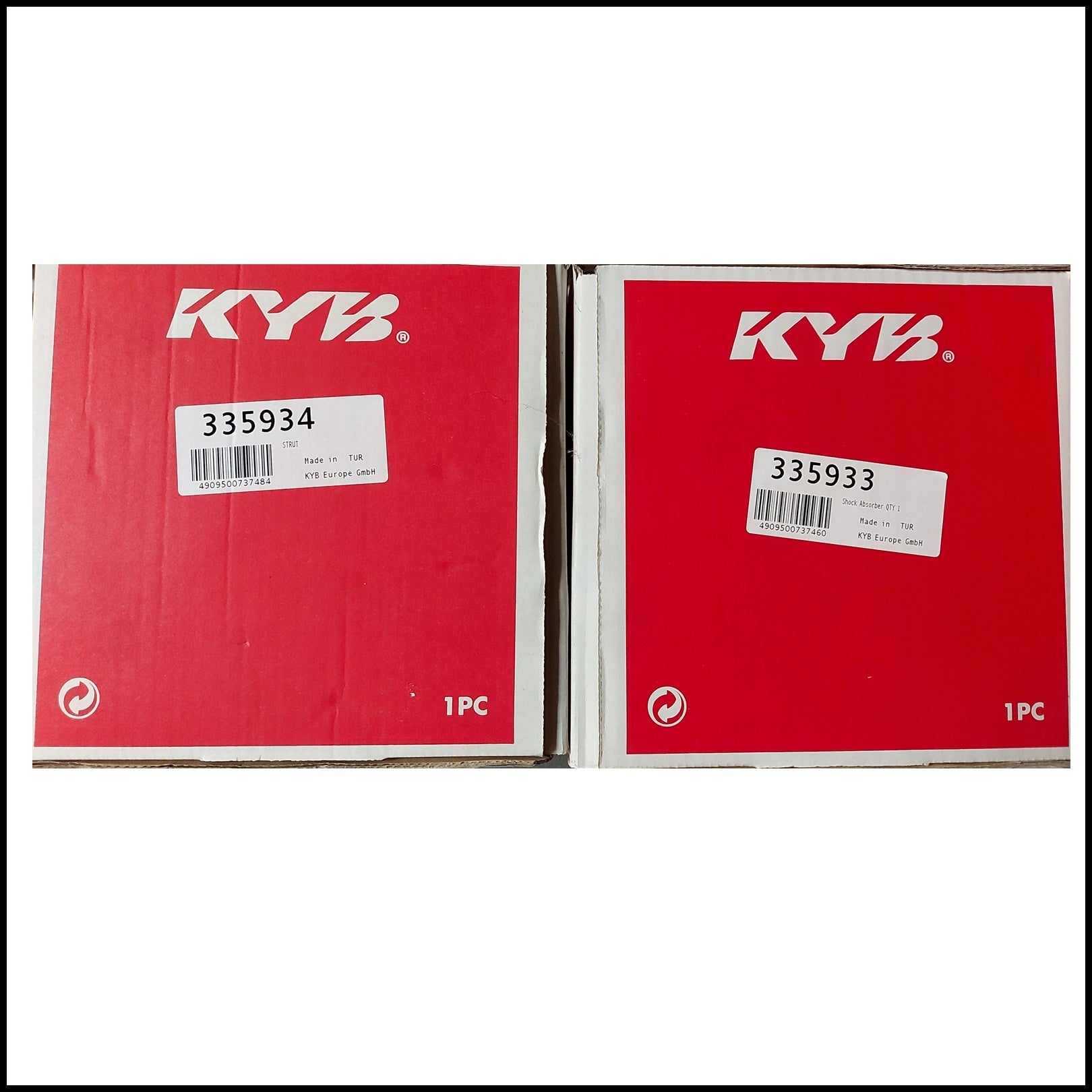 Coppia Ammortizzatori Anteriori Marca Kyb | Kayaba BIBA-RICAMBI
