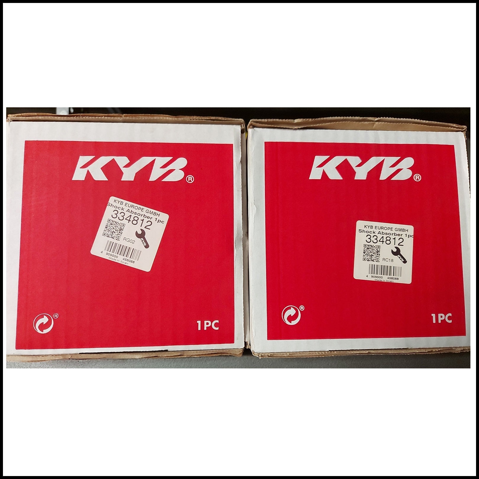 Coppia Ammortizzatori Anteriori Marca Kyb BIBA-RICAMBI
