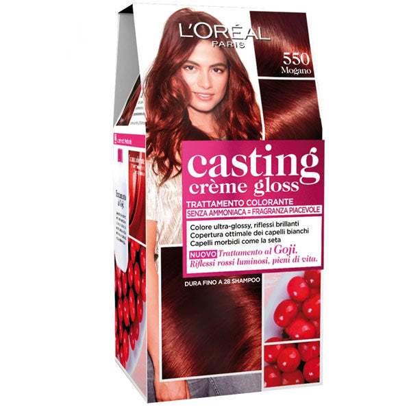 L'OREAL CASTING CREME GLOSS MOGANO 550 - BIBA-RICAMBI