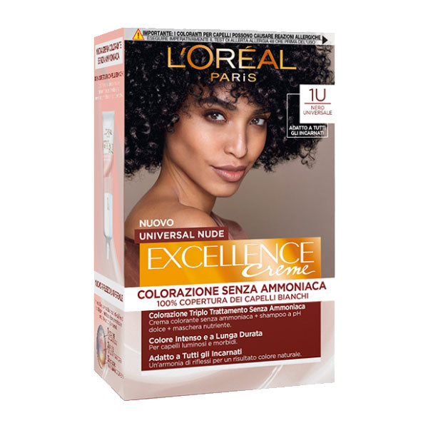 L'OREAL EXCELLENCE NO AMMONIACA NERO NUDE 1U