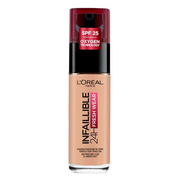 L'OREAL FONDOTINTA INFAILLIBLE 32H FRESH WEAR MIEL DORE 245