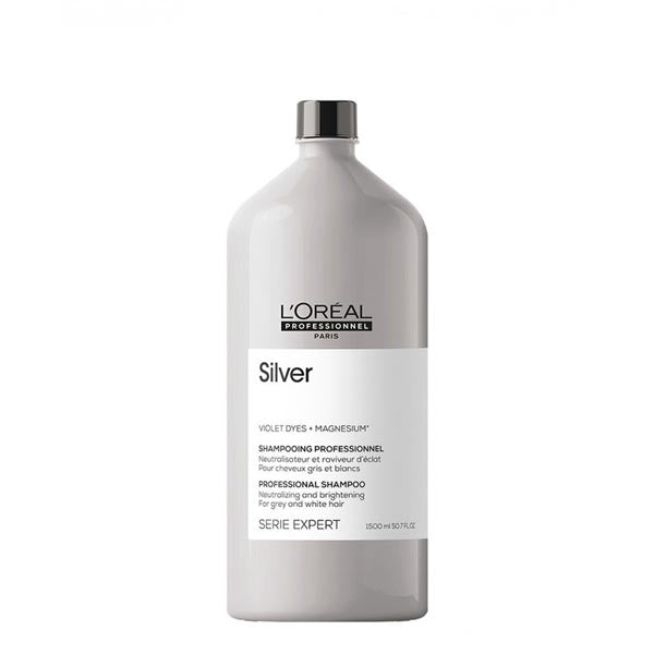 L'OREAL PROFESSIONNEL SERIE EXPERT SHAMPOO SILVER 1500 ML - BIBA-RICAMBI