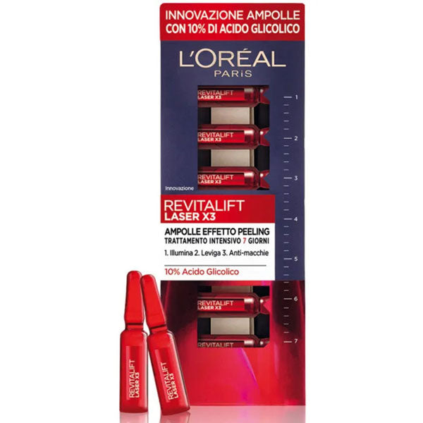 L'OREAL REVITALIFT LASEX3 AMPOLLE EFFETTO LIFTING 7 X 1 ML - BIBA-RICAMBI