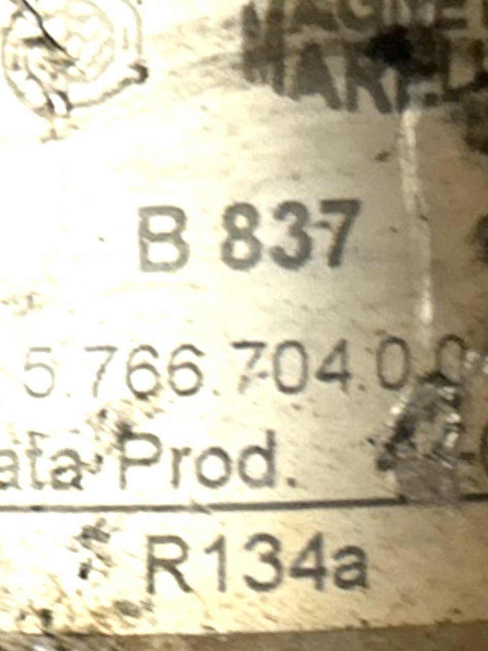 Lancia Lybra 1.8 Benzina (1999 > 2006) cod.576670400 Essiccatore / Accumulatore + Tubi Aria Condizionata
