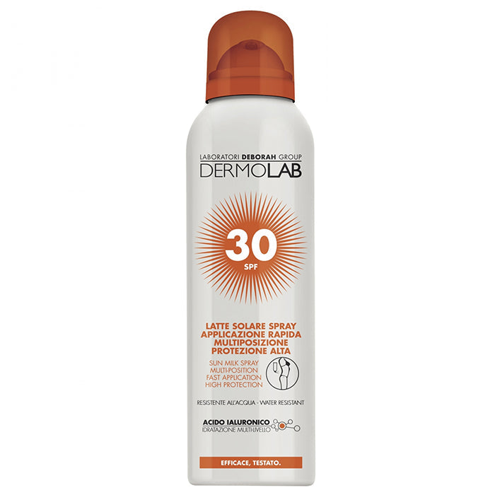 DERMOLAB LATTE SOLARE SPRAY PROTEZIONE ALTA SPF 30 150 ML - BIBA-RICAMBI