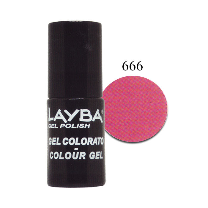 LAYLA LAYBA SMALTO SEMIPERMANENTE GEL POLISH FANATIC 666 - BIBA-RICAMBI