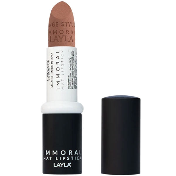 LAYLA IMMORAL MAT LIPSTICK ROSSETTO BEST NUDE M01