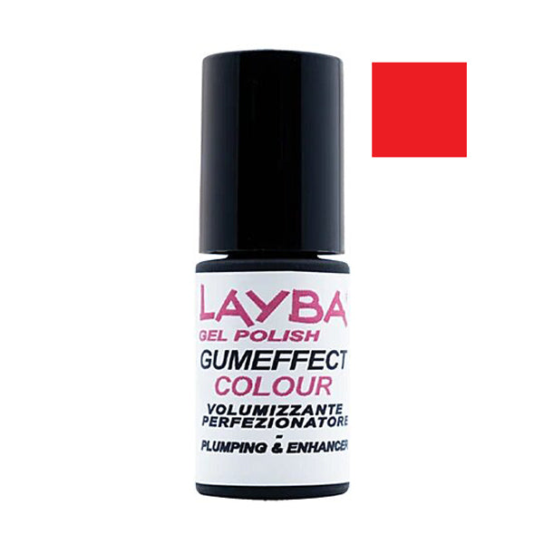 LAYLA LAYBA SMALTO GEL POLISH GUMEFFECT COLOUR RED-Y 10