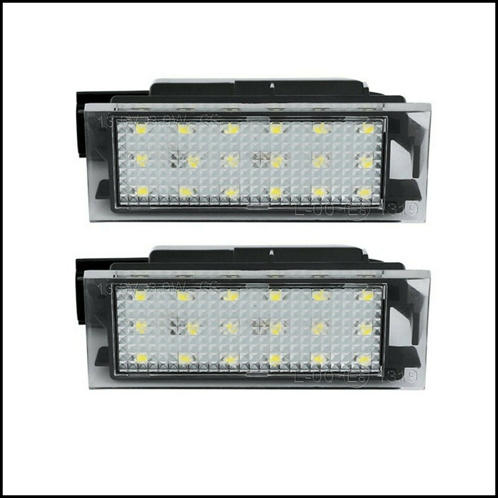 Lampadine Placchette Luci Targa Led Specifiche Per Smart Forfour II dal 2014> BIBA-RICAMBI
