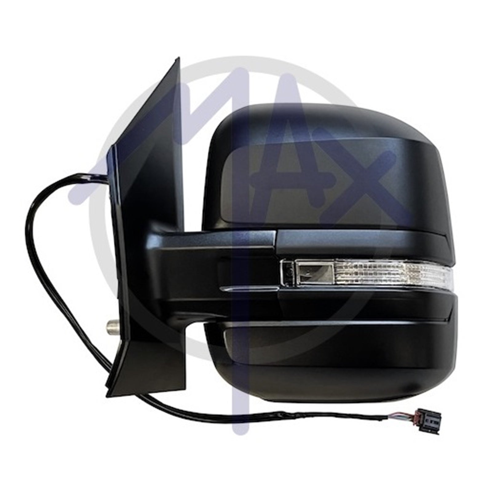 U. Retrovisore Elettrico Nero Termico Lato SX-Guidatore (con 6 pin) BIBA-RICAMBI