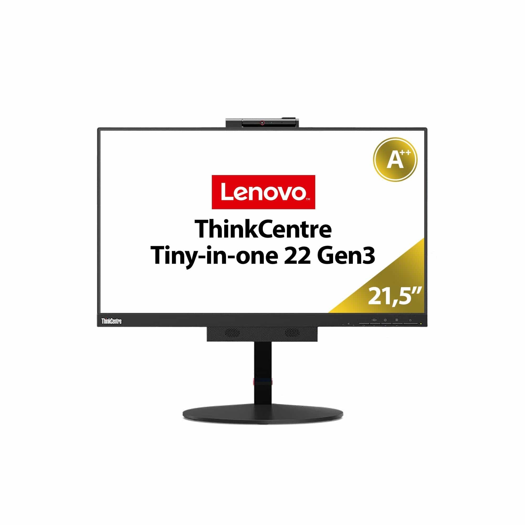 Lenovo ThinkCentre Tiny-in-One 22 FHD, WebCam, 10R1PAR1IT (A) - BIBA-RICAMBI
