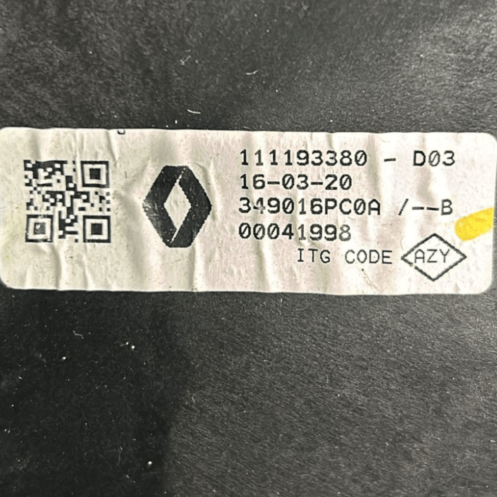 Leva Cambio Automatico + Corda Renault Captur cod:111193380 (2019>)