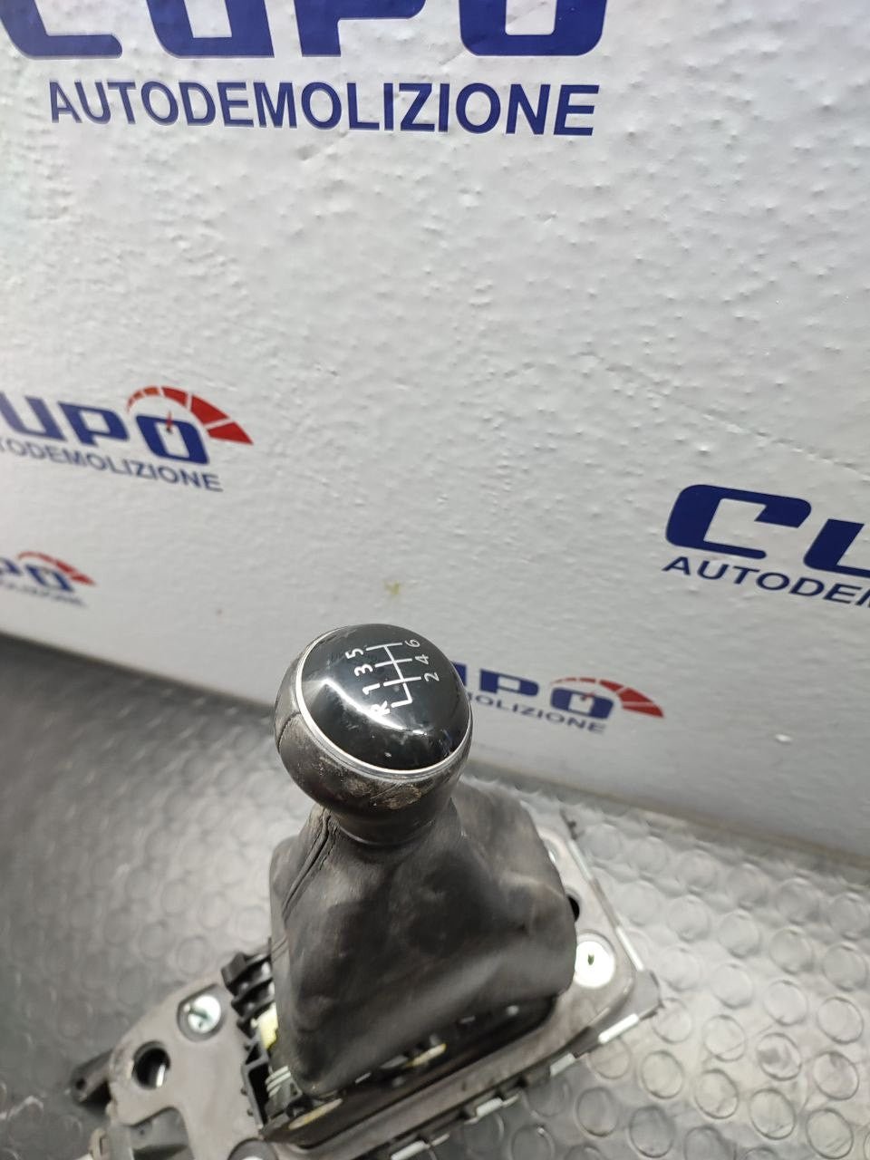 Leva cambio + pomello e cuffia + corde Volkswagen Touran 5t cod 5qa711049l - BIBA-RICAMBI