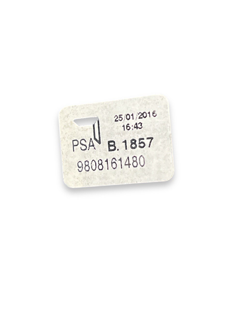 Leva del cambio manuale con corde Citroen C3 / C4 /  Peugeot 208 (2012>) cod.9808161480
