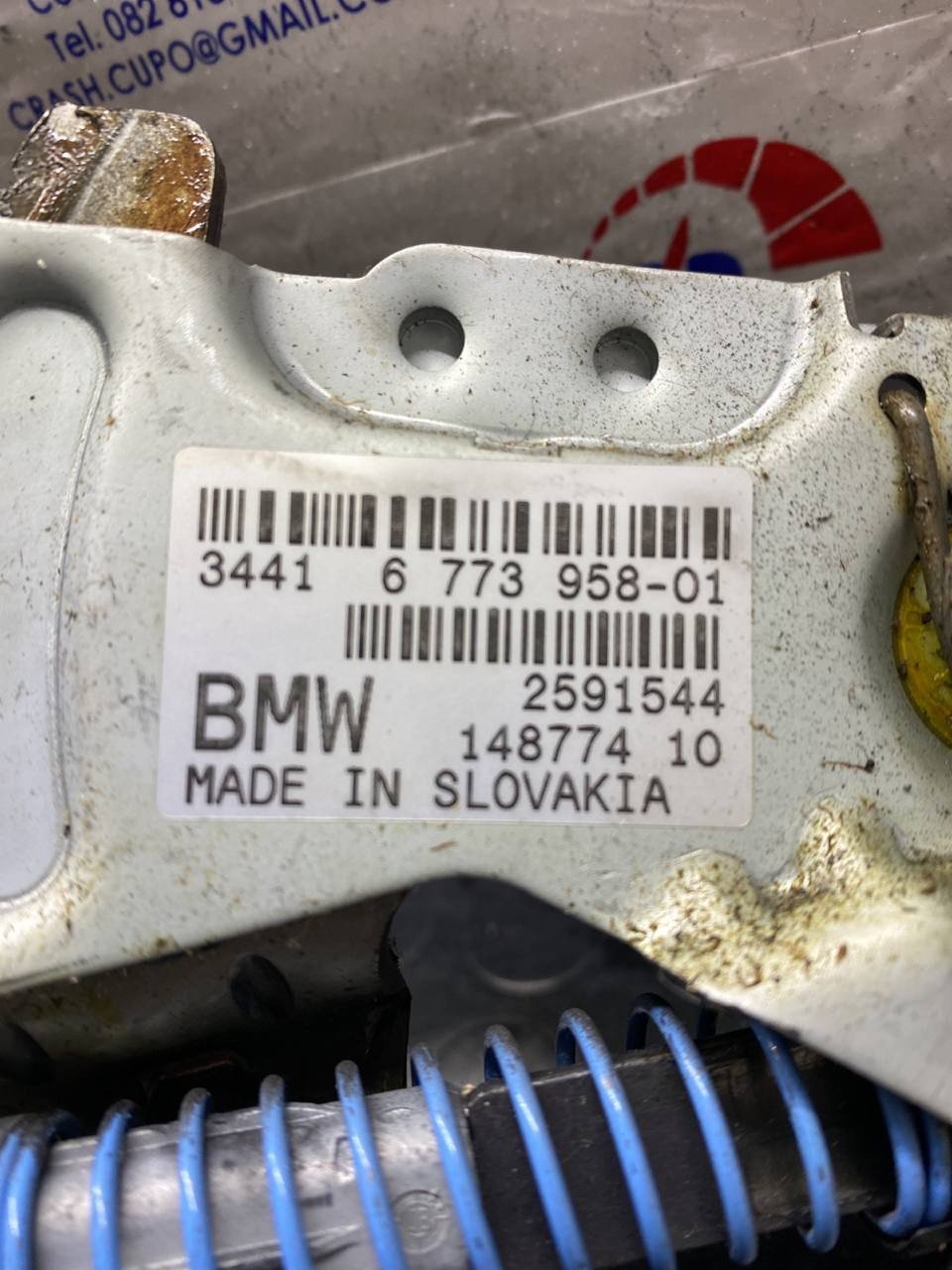 Leva freno a mano di stazionamento bmw serie 5 530d cod:34416773958