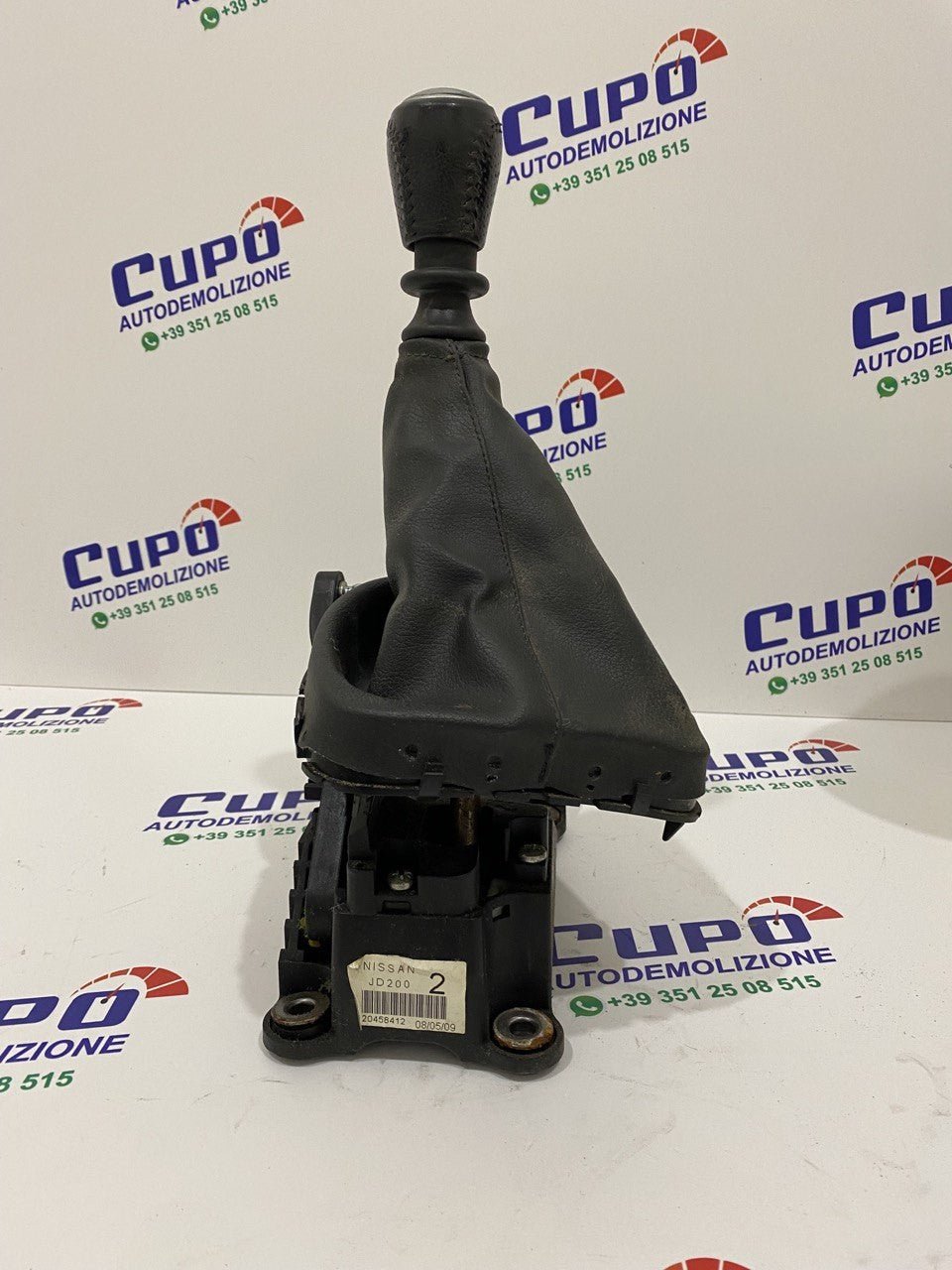 leva pomello cuffia cambio manuale nissan qashqai J10C 1.5 D 34101JD200