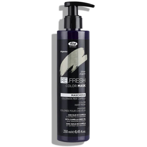LISAP REFRESH MASCHERA COLORATA CAPELLI SILVER ARGENTO 250 ML - BIBA-RICAMBI