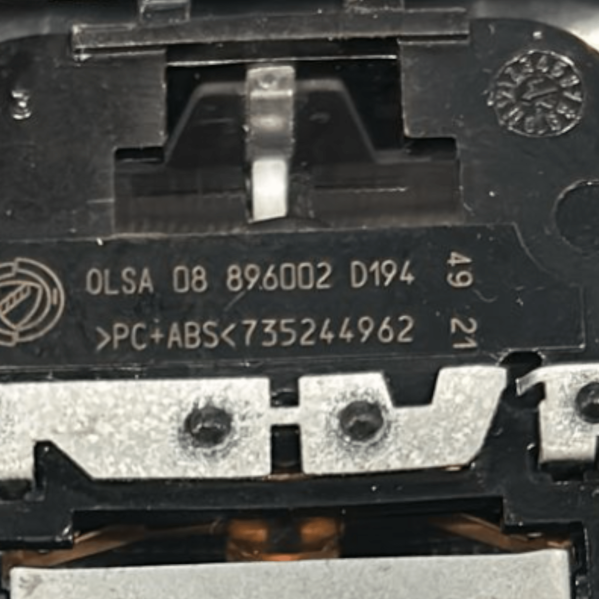 Luce Interna / Di Cortesia Fiat Panda (169) cod.08896002 (2003 > 2011) cod.735244962