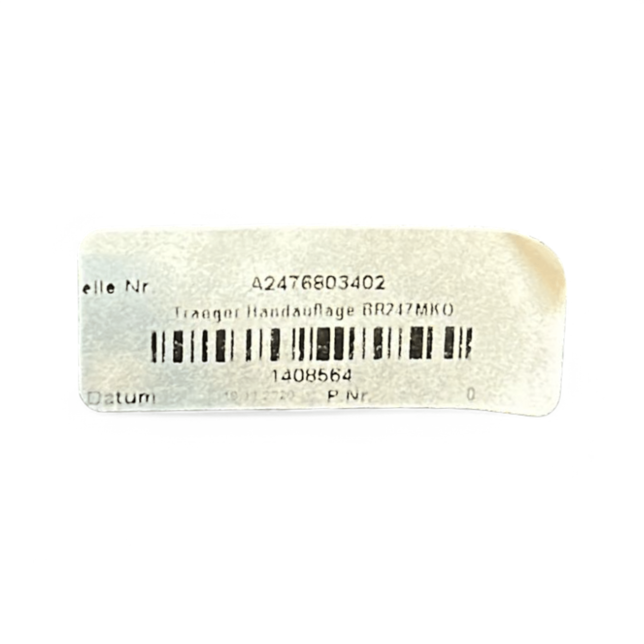 Manopola / poggia polso centrale Mercedes Classe B W247 (2019-2023) cod.A2476803402