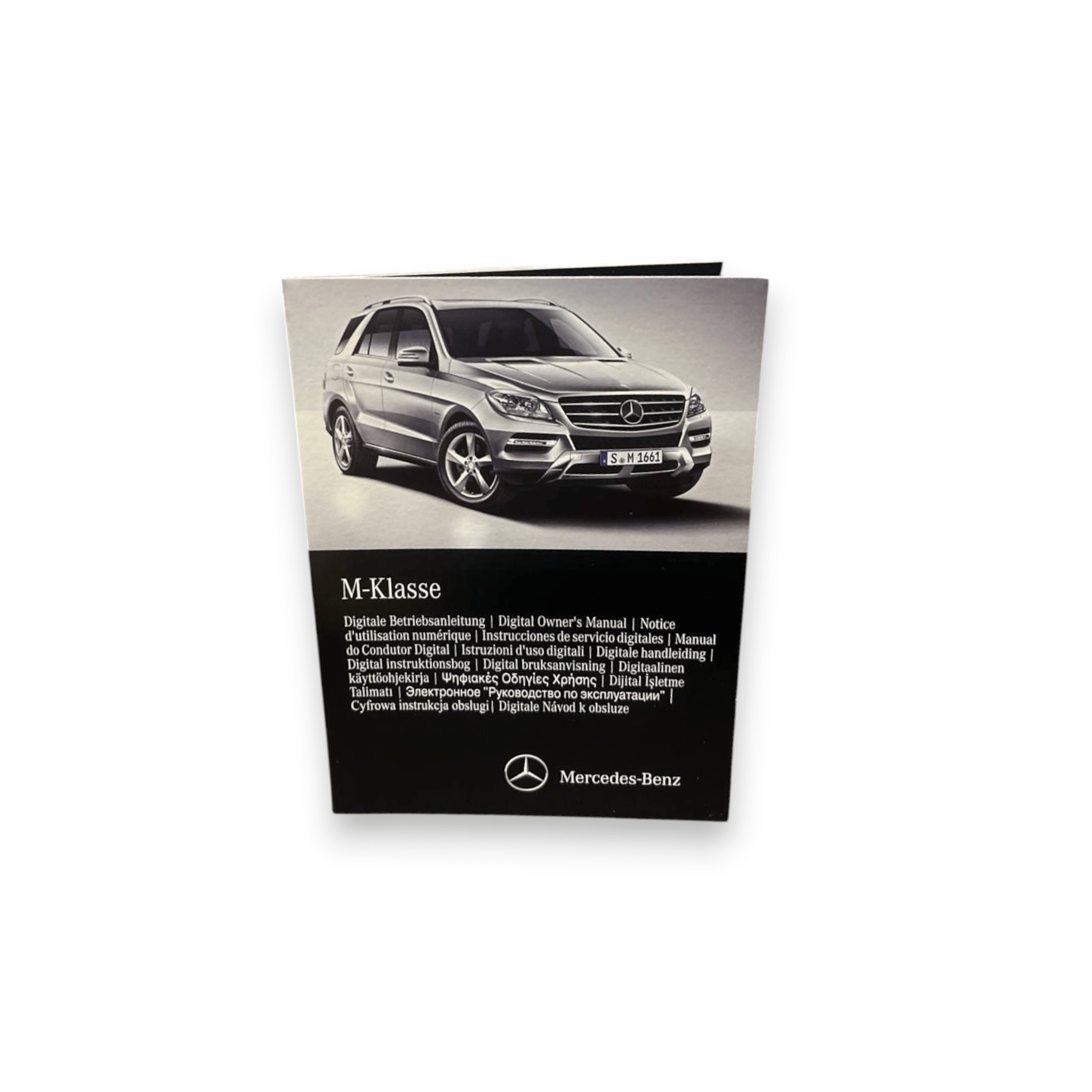 Manuale Uso e Manutenzione in Formato Digitale Mercedes - Benz Classe M W166 (2011 al 2015) cod: 1665843101
