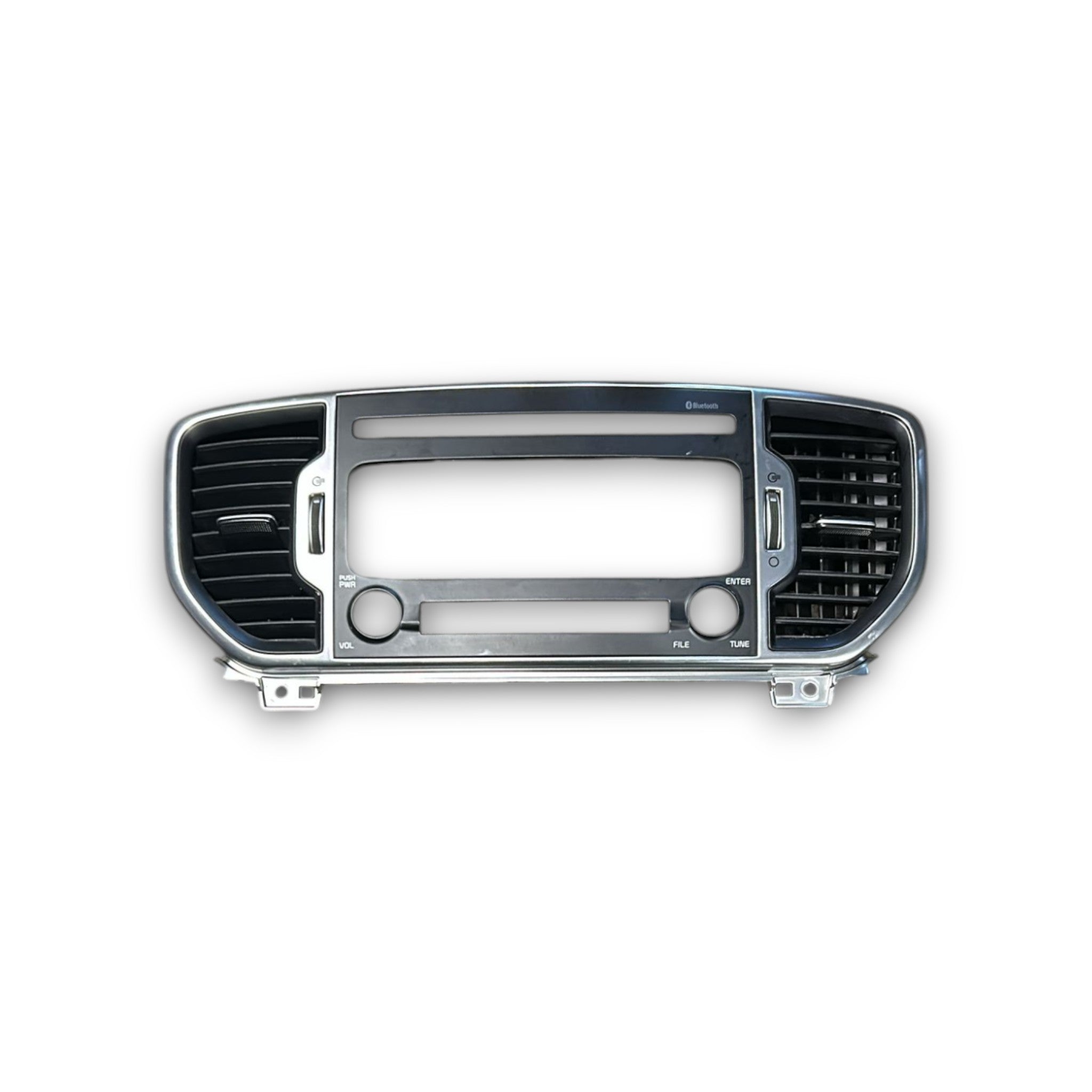 Mascherina Autoradio Kia Sportage (2016 > 2021) cod:97410-F1000 / 97420-F1000 + Bocchette Aria
