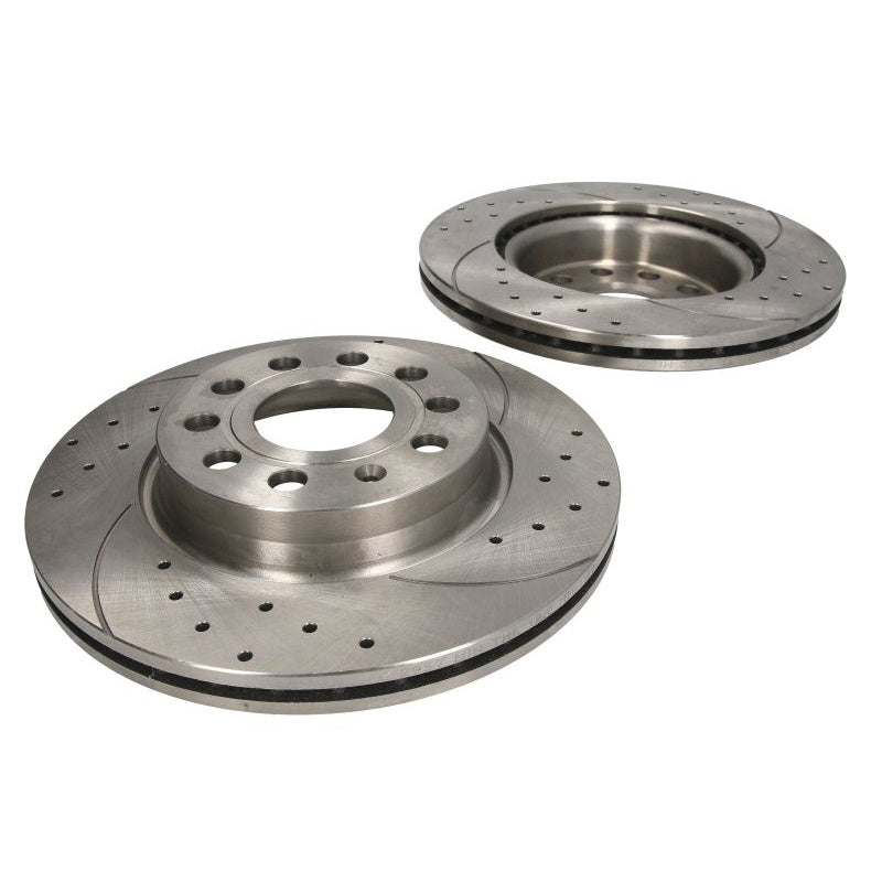 Dischi Freno Forati Ø 280 Compatibile Per VW Golf V Plus (5M1) dal 2005> BIBA-RICAMBI