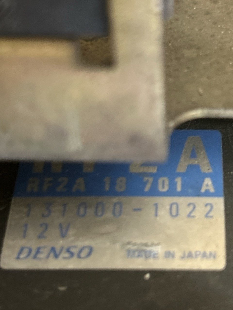 Mazda Premacy 2.0 Diesel (1999 > 2005) cod.RF2A18701A Centralina Iniezione / Pompa Carburante